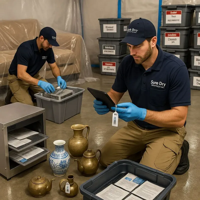 Content Protection and Restoration process in Northville, MI